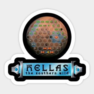 Terraforming Mars: Hellas Map Sticker